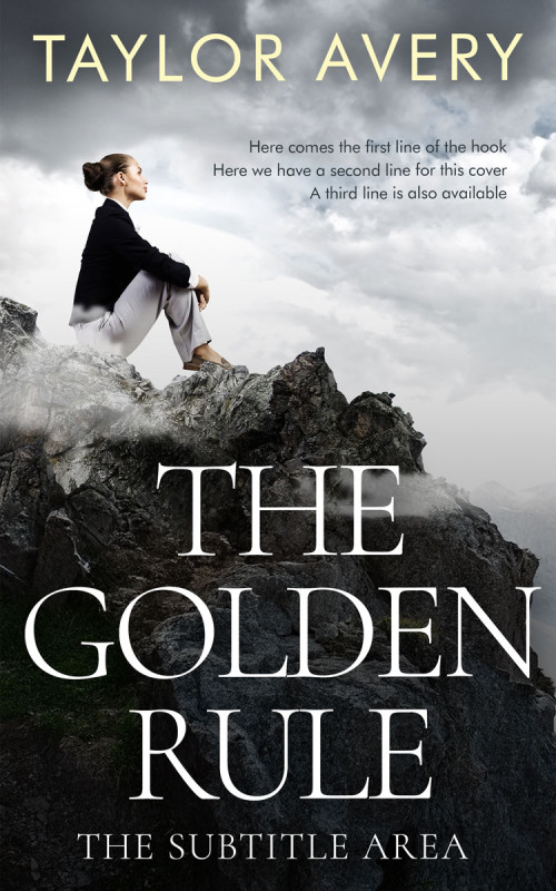 Pre Made Book Cover Pumice