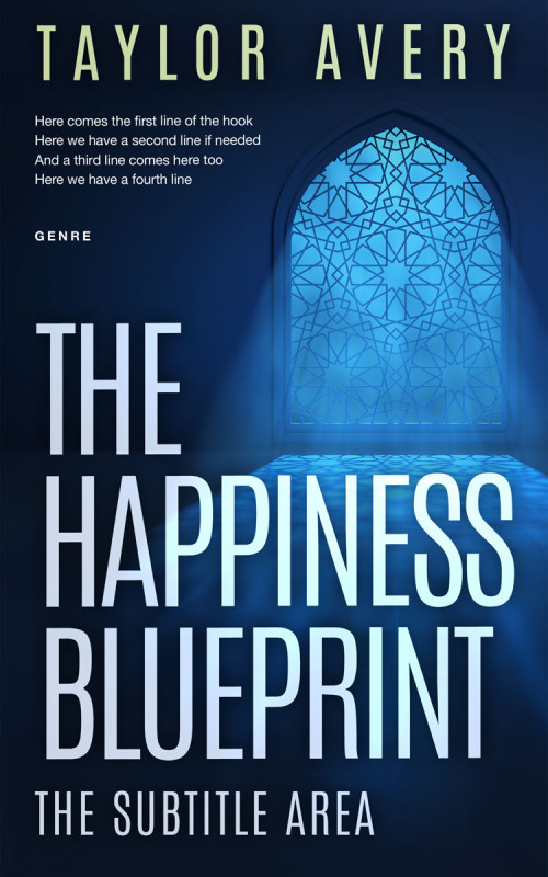 Pre Made Book Cover Blue Zodiac