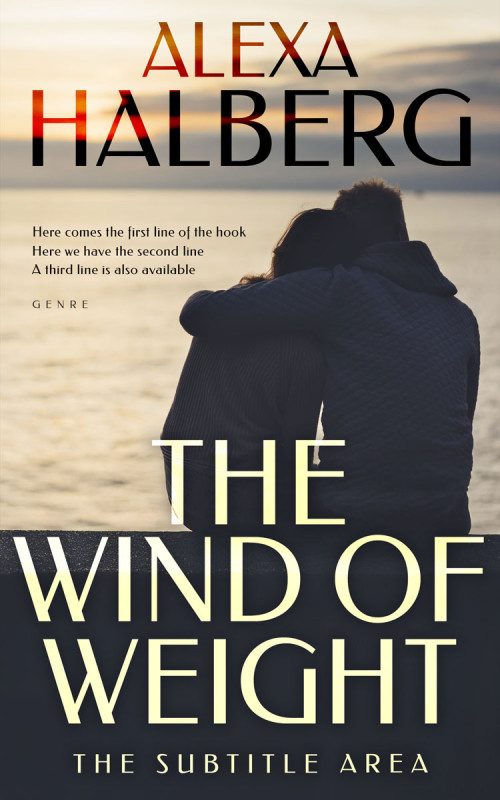 Pre Made Book Cover Double Spanish White