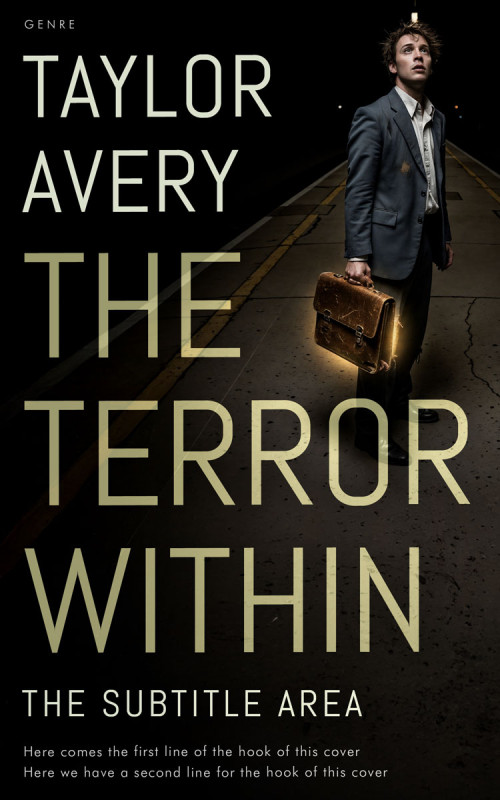 Pre Made Book Cover Rangoon Green