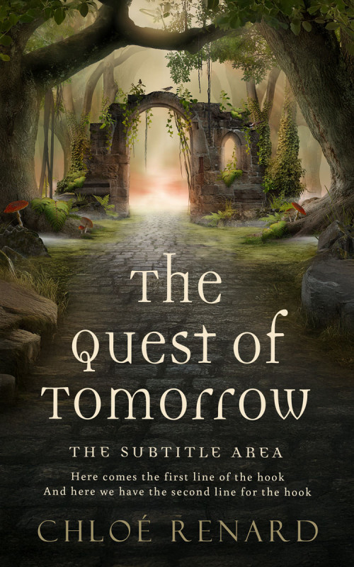 Pre Made Book Cover Zeus