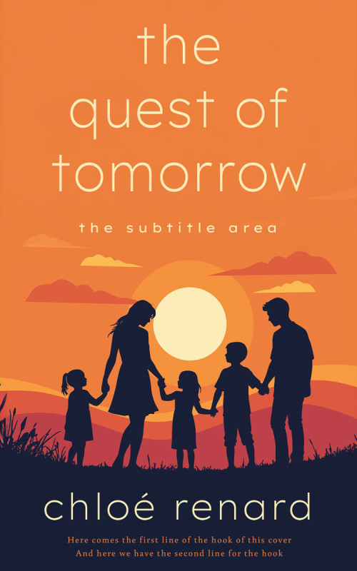 Pre Made Book Cover Burnt Sienna