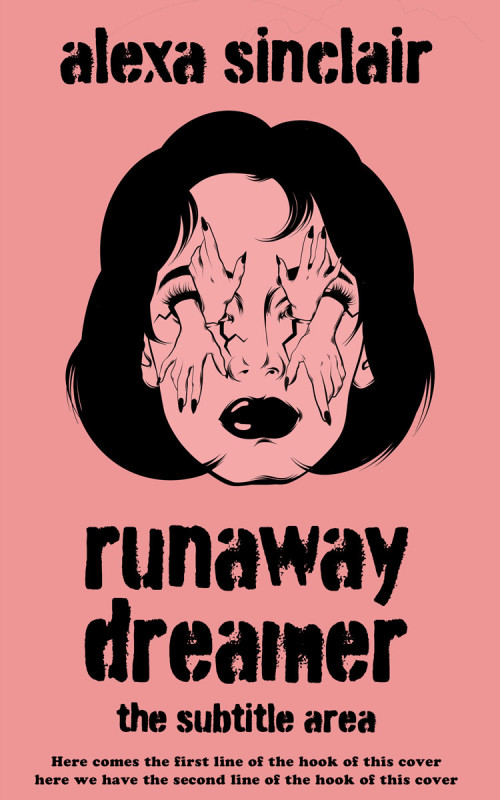 Pre Made Book Cover Cod Gray