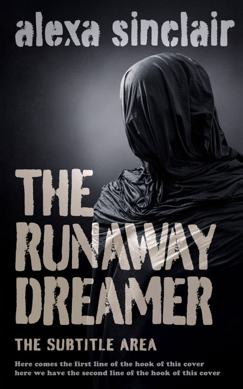 Pre Made Book Cover Cloudy