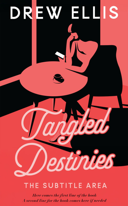 Pre Made Book Cover Burnt Sienna