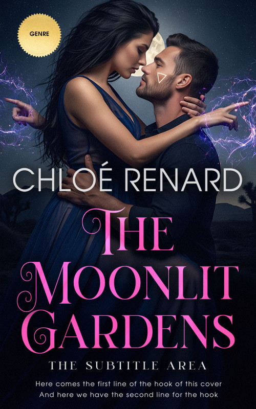 Pre Made Book Cover Vulcan