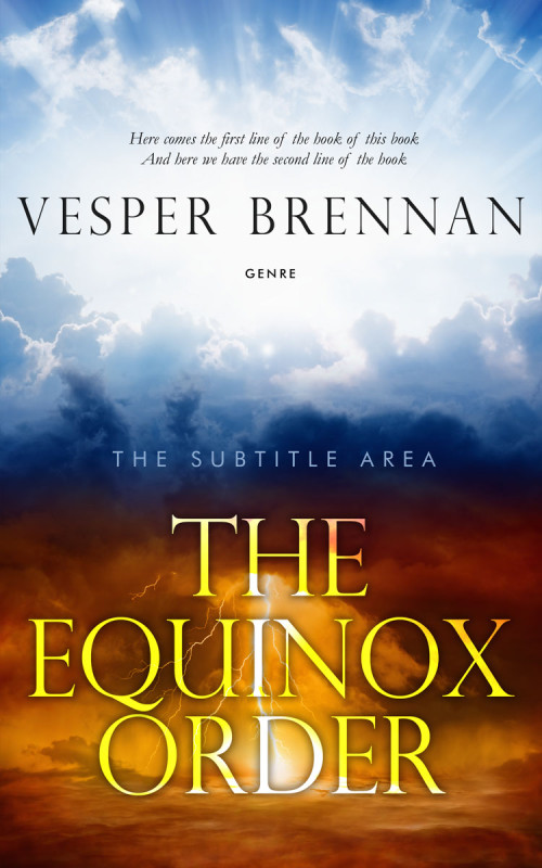 Pre Made Book Cover Botticelli