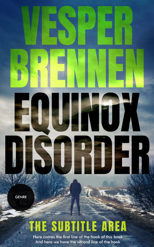 Pre Made Book Cover Fiord