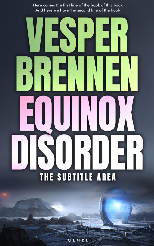 Pre Made Book Cover Tana