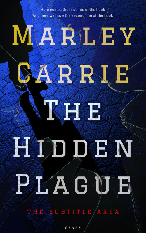 Pre Made Book Cover Ebony