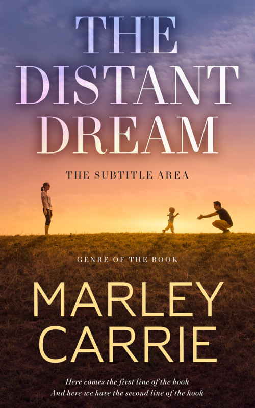 Pre Made Book Cover Woody Brown