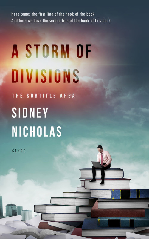 Pre Made Book Cover Nevada