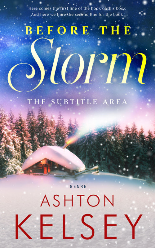 Pre Made Book Cover Maverick