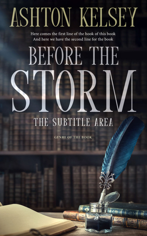 Pre Made Book Cover Baltic Sea