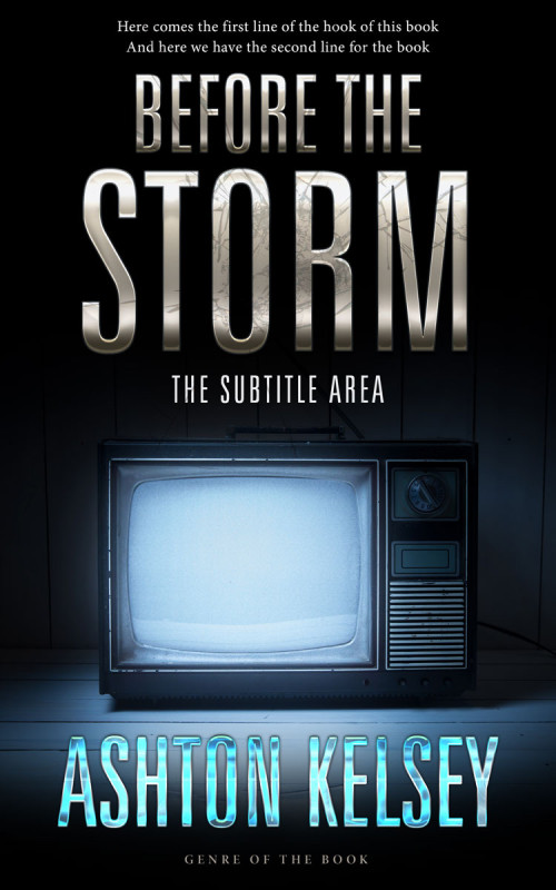 Pre Made Book Cover Jungle Mist