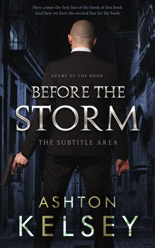 Pre Made Book Cover Woodsmoke