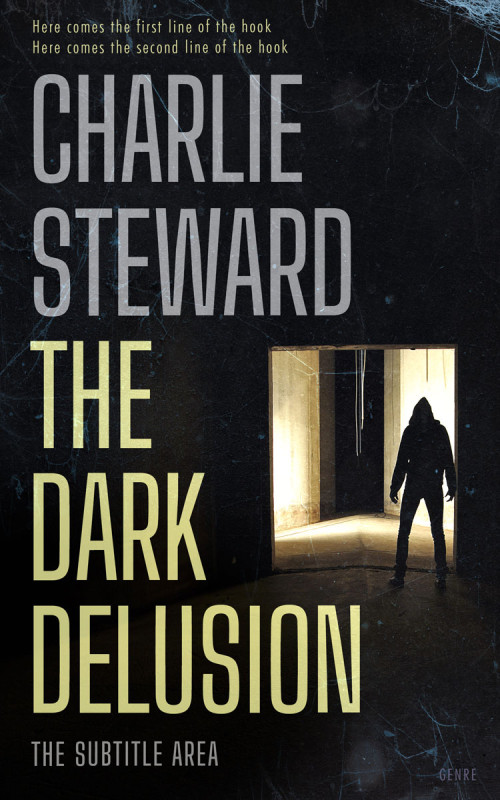 Pre Made Book Cover Heathered Gray