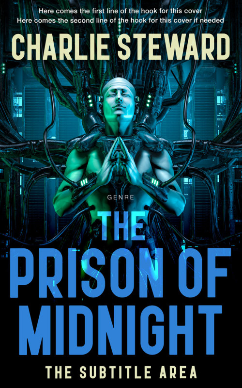 Pre Made Book Cover Black Pearl