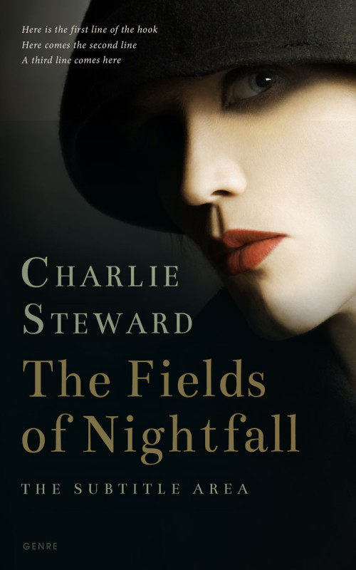 Pre Made Book Cover Vanilla