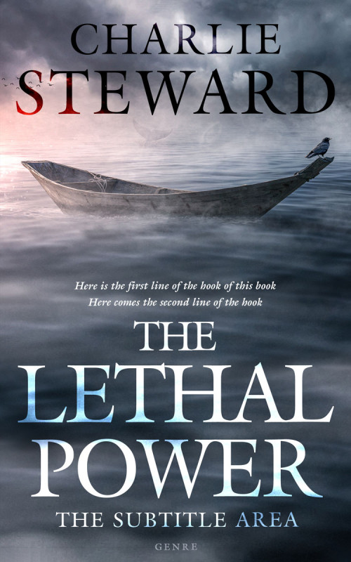 Pre Made Book Cover Trout