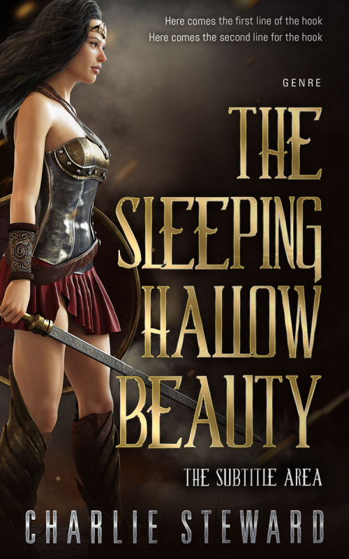 Pre Made Book Cover Oil