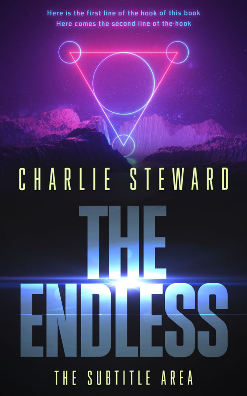 Pre Made Book Cover Mirage