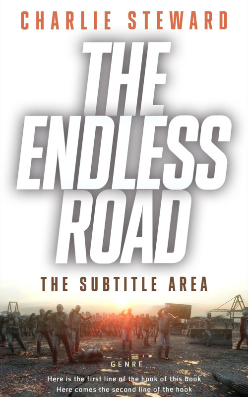 Pre Made Book Cover Timberwolf