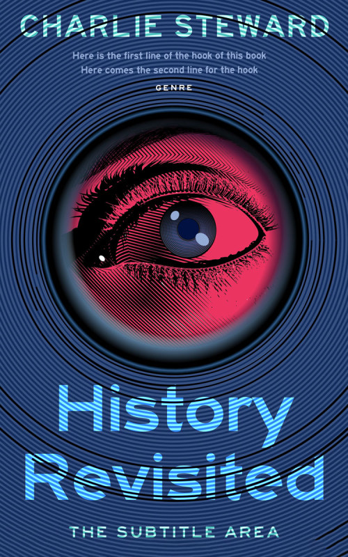 Pre Made Book Cover Astronaut