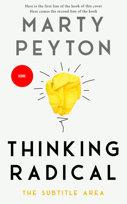 Pre Made Book Cover Concrete