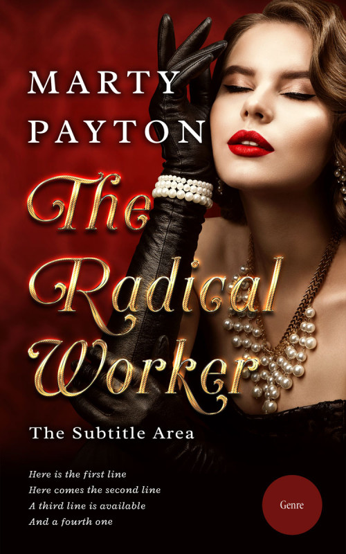 Pre Made Book Cover Graphite