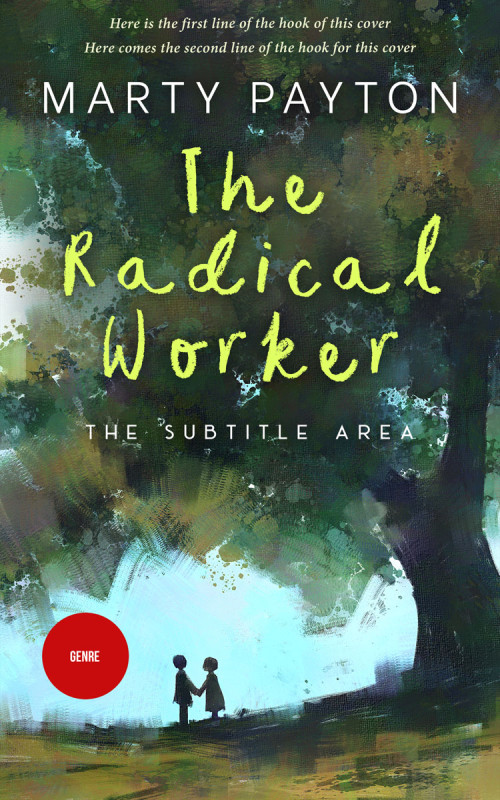 Related Premade Book Cover: Lunar Green #21583