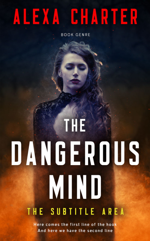 Pre Made Book Cover Thunder