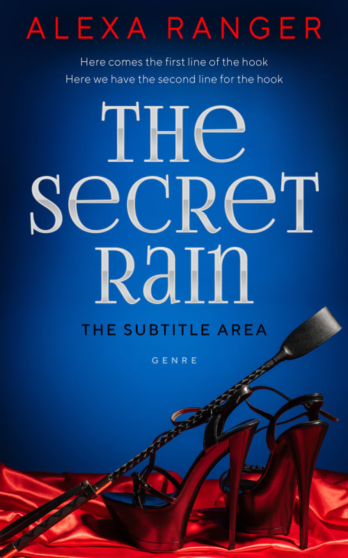 Pre Made Book Cover Catalina Blue