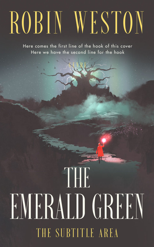 Pre Made Book Cover Tundora