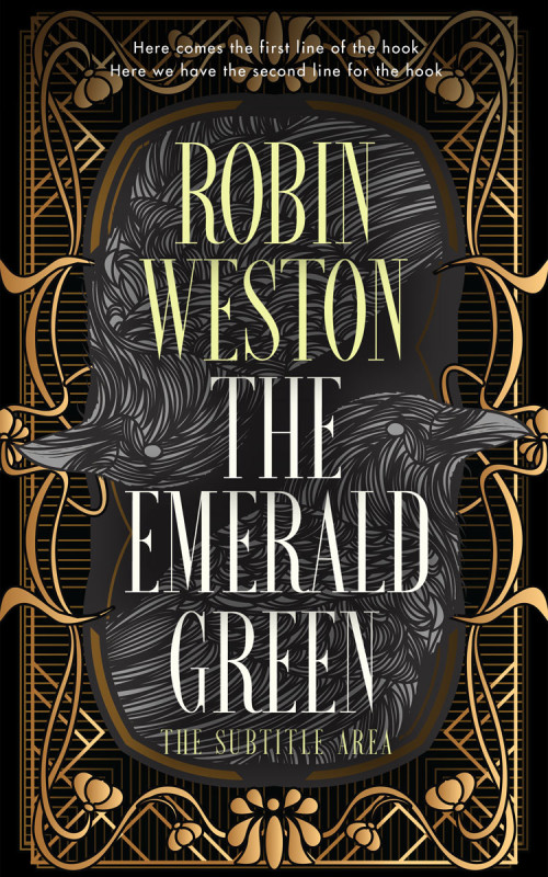 Pre Made Book Cover Cod Gray