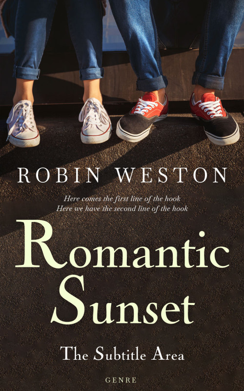 Pre Made Book Cover Cocoa Brown