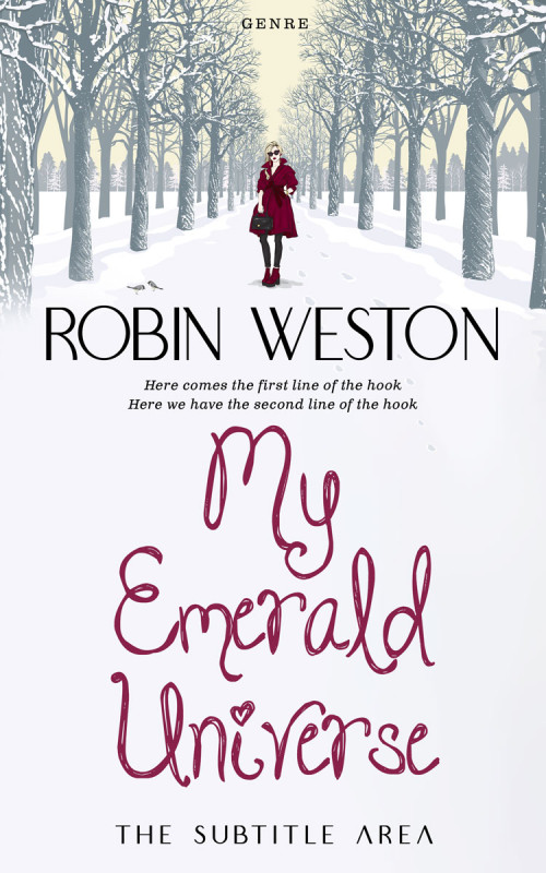 Pre Made Book Cover Athens Gray