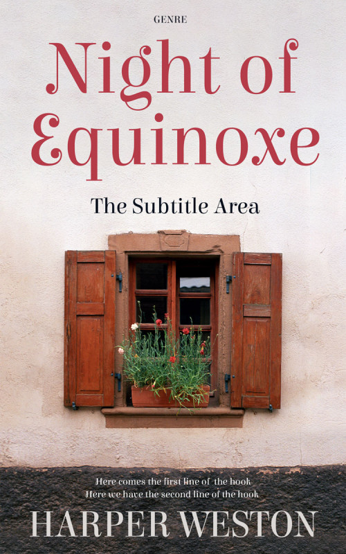 Pre Made Book Cover Dune