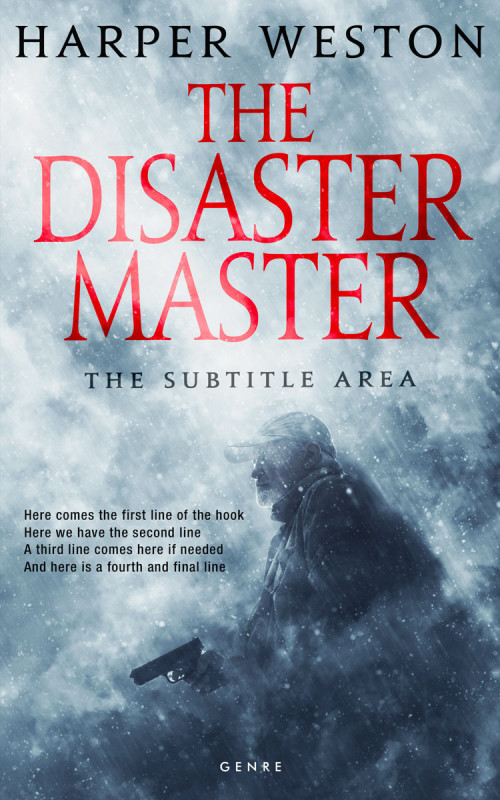 Pre Made Book Cover Heather