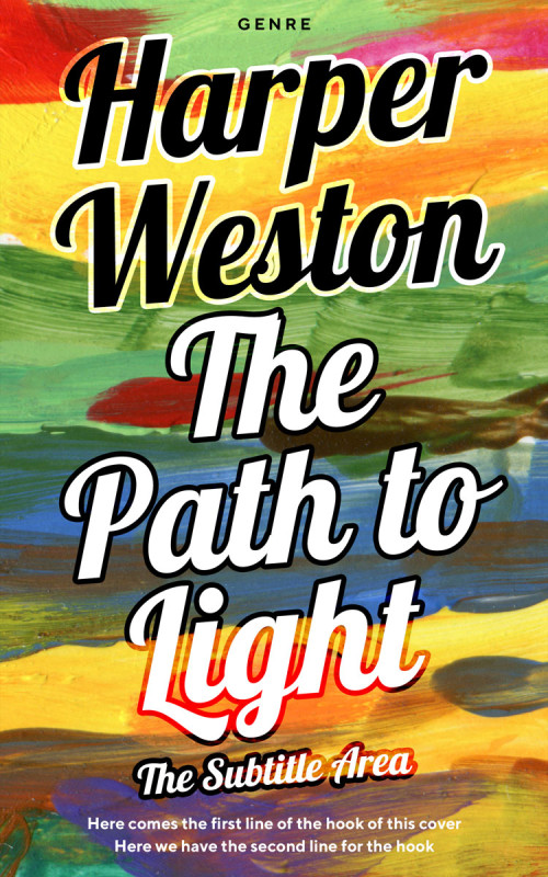 Pre Made Book Cover Asparagus