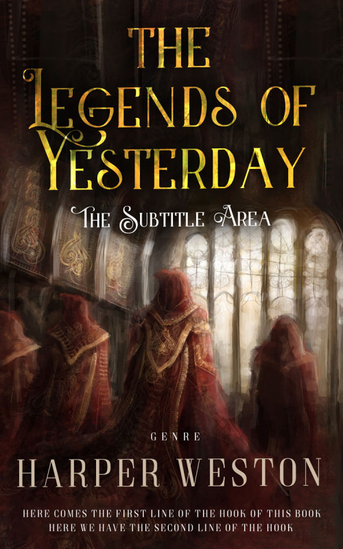 Pre Made Book Cover Night Rider