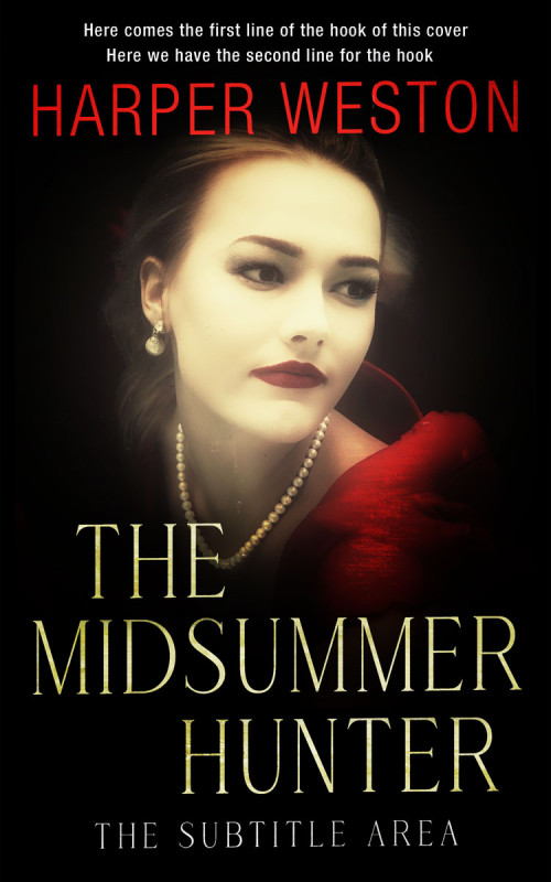 Pre Made Book Cover Tan