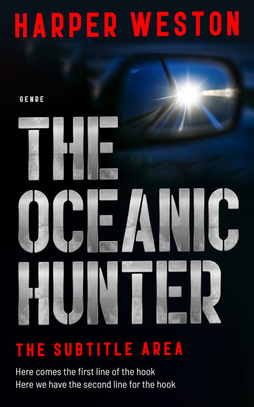 Pre Made Book Cover Bunker