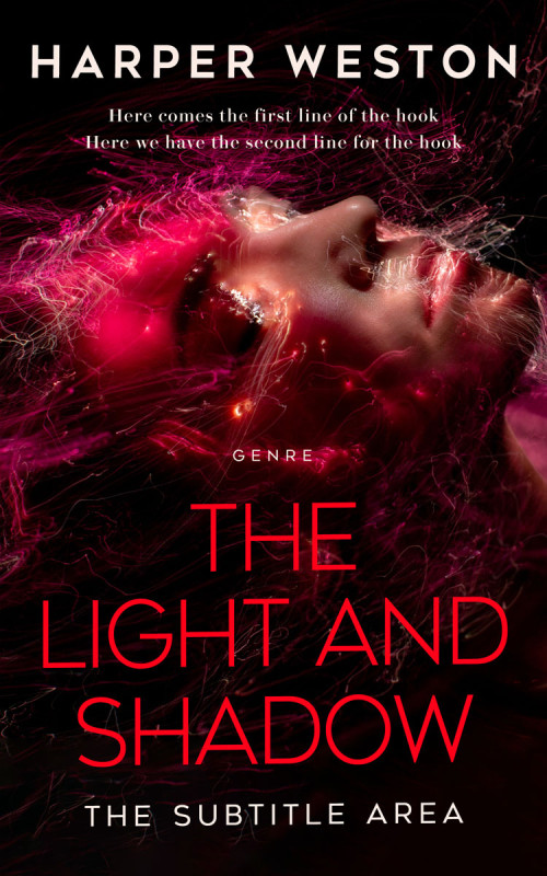 Pre Made Book Cover Chestnut Rose