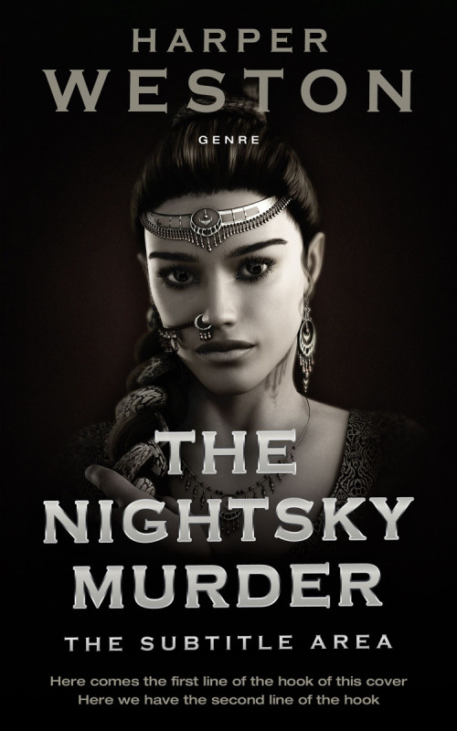 Pre Made Book Cover Rangoon Green