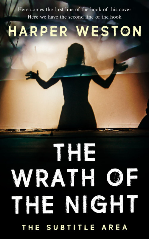 Pre Made Book Cover Log Cabin