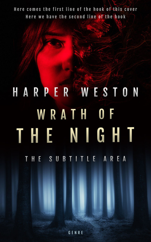 Pre Made Book Cover Woodsmoke