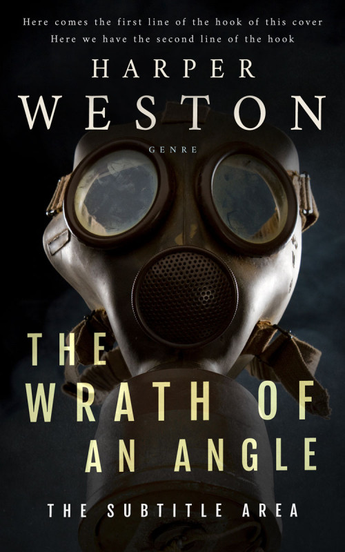 Pre Made Book Cover Cod Gray