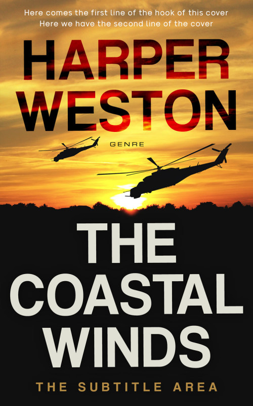 Pre Made Book Cover Old Gold