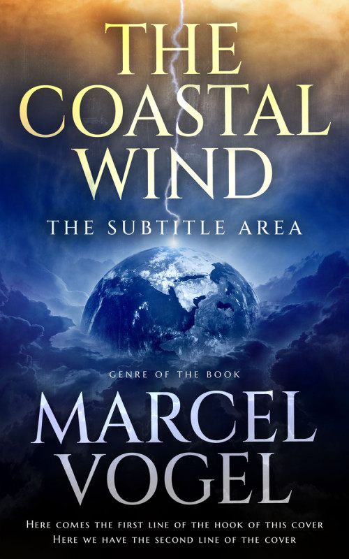 Pre Made Book Cover Ebony Clay